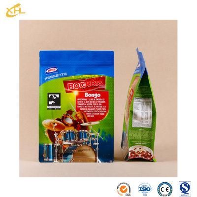 Xiaohuli Package China Transparent Stand up Pouch with Zipper Manufacturer Frozen Food Packing Bag for Snack Packaging