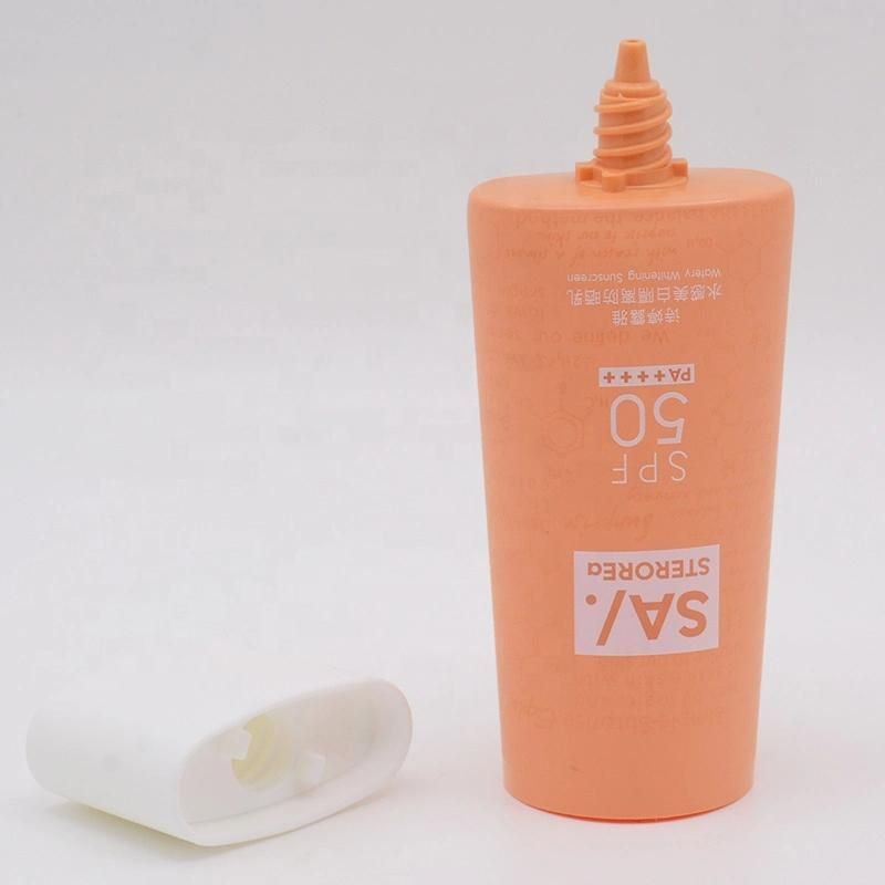 Super Oval Tube Sunscreen Cream Cosmetics Custom Color Skin Care