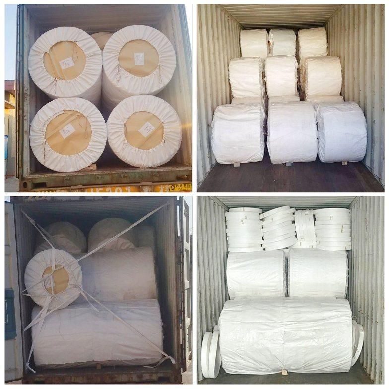 Wholesale Polypropylene PP Woven Plain Tubular Fabric for Raffia Bags Maxisacos Big Bags