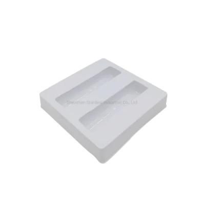 Thermoformed Plastic Flocking PVC Cosmetic Packaging Tray