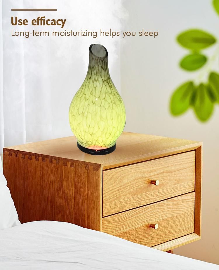 150ml Delicate Glass Aromatherapy Humidifier Essential Oil Home Diffuser