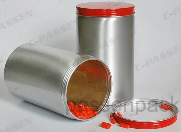 OEM Printing on Aluminium Can with Lid Aluminum Container