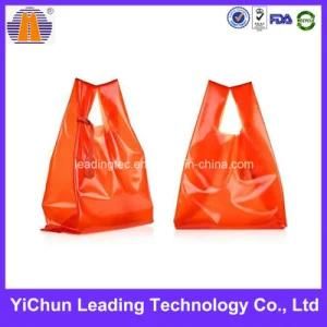 Eco-Friendly Biodegradable Polyester Plastic Vest Shopping Supermarket Bag