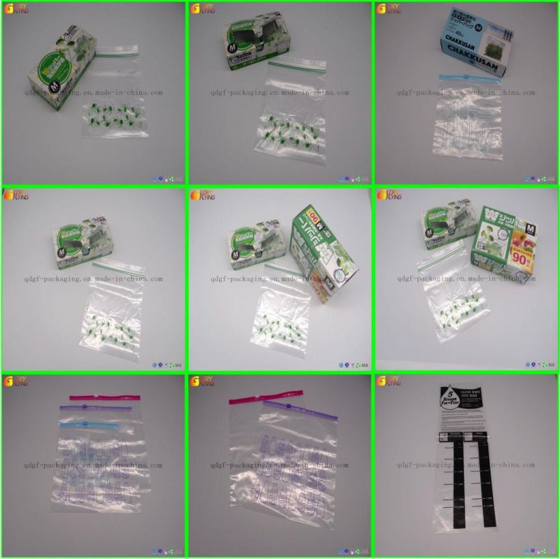 Nut Plastic Zipper Bag, Transparent Window Plastic Bag