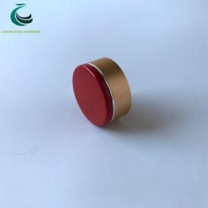 48mm Aluminum Plastic Screw Child Proof Bottle Caps with Logo