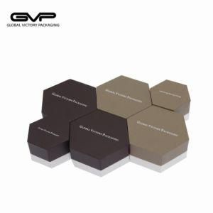 Paper Material Hexagon Gift Jewelry Packing Boxes