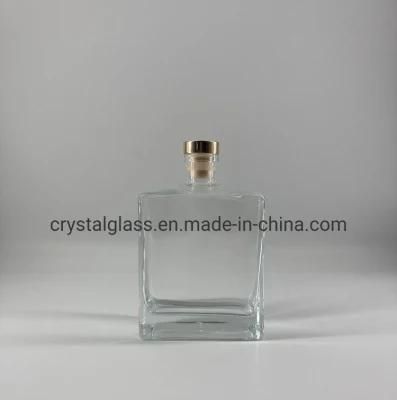 Large Capacity 500ml Aroma Glass Bottle for Reed Diffuser Oil Cosmetic Packing