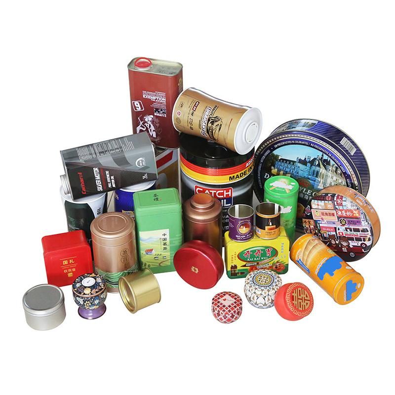 Metal Cans Factory Supply Best Quality Smart Bud Cans with Clear Tubes&Labels