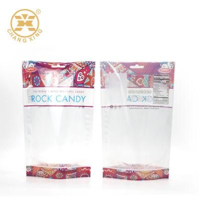 Snowflake Christmas Plastic Candy Cookie Biscuits Snack Packaging Bag Food Plastic Gift Bag for Christmas Candy