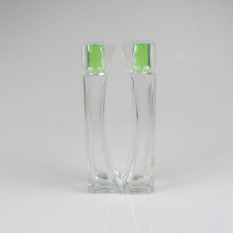 Nice Shaped Glass Bottle 30ml 50ml Perfume Bottles Green