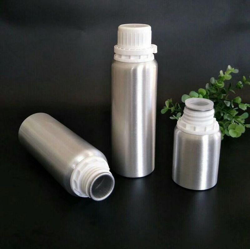 Pure Aluminum Essential Oil Bottle with Tamper-Proof Cap