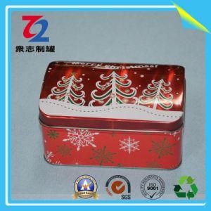 Square Metal Tin Case Watch Tin Box with Smooth Corners