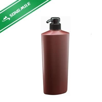 750ml 57g 32mm HDPE Polygonal Plastic Bottles with Shampoo Pump