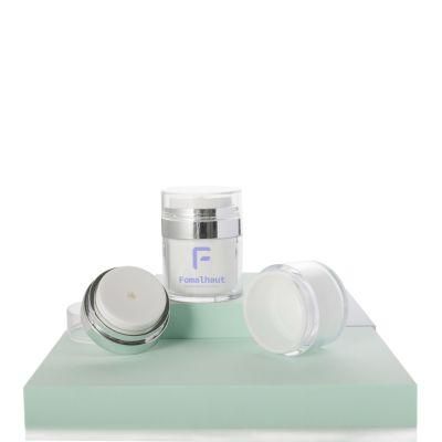 Cosmetic Cream Airless Pump Jar Foc Cosmetic Skincare Cream