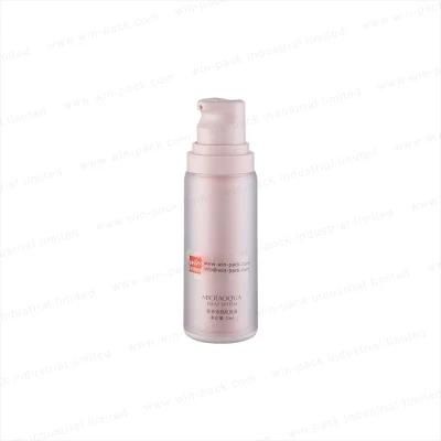 Win-Pack High Quality Frosted Pink Color Empty Custom Airless Vacuum Pump Bottle Plastic Bottle 30ml 25ml 50ml 80ml 100ml 130ml