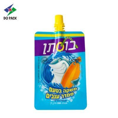 Dq Pack Food Spout Pouch with Corner Spout Sauce Packaging Drink Packaging