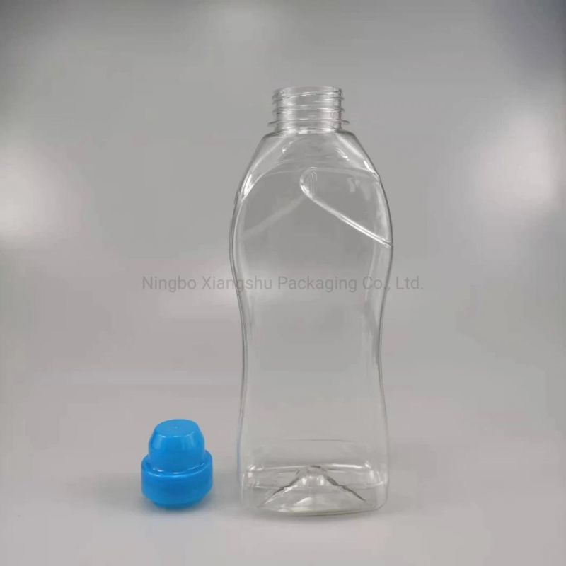 Transparent Empty 32oz 1000ml Pet Bottle with Screw Cap