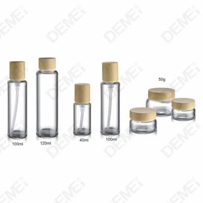 Glass Cream Kmart Glass Containers Bamboo Cap 2 Oz Glass Jars Glass Cosnmetic Water Jar