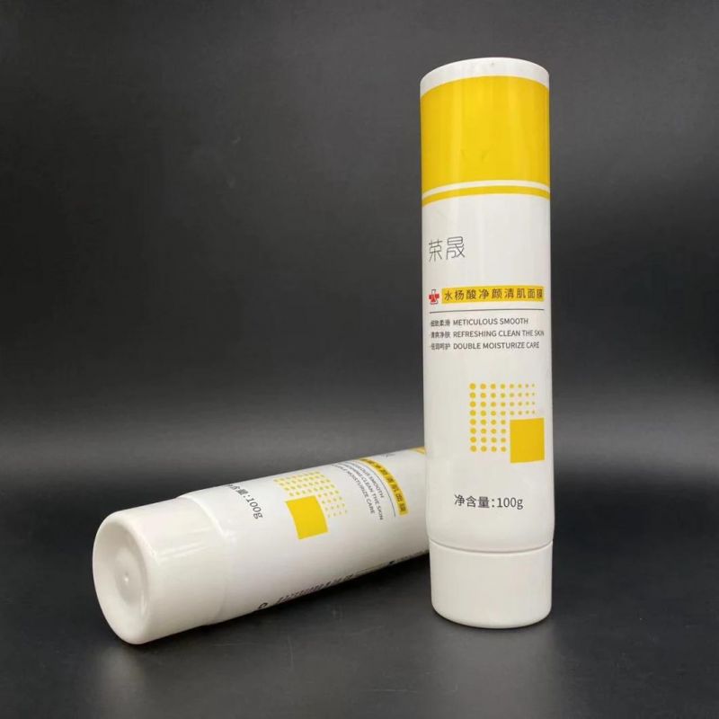 Plastic Laminated Cosmetic Packaging Tube with The Screw Cap