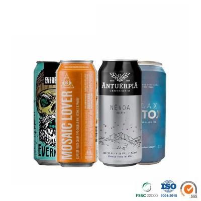 Wholesale Beer Customized Printed or Blank Epoxy or Bpani Lining Standard 500ml Aluminum Can