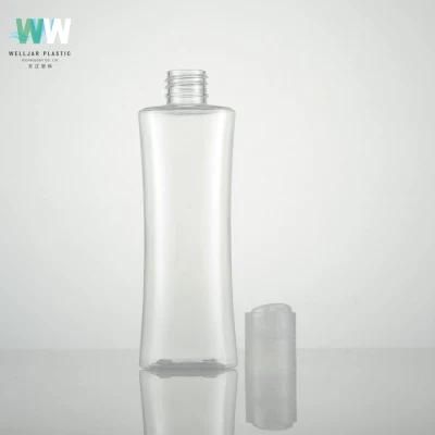 100ml Plastic Pet Empty Bottle with Transparent Cap