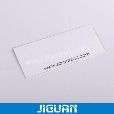 High Quality Custom Elastic Cord Hang Tag