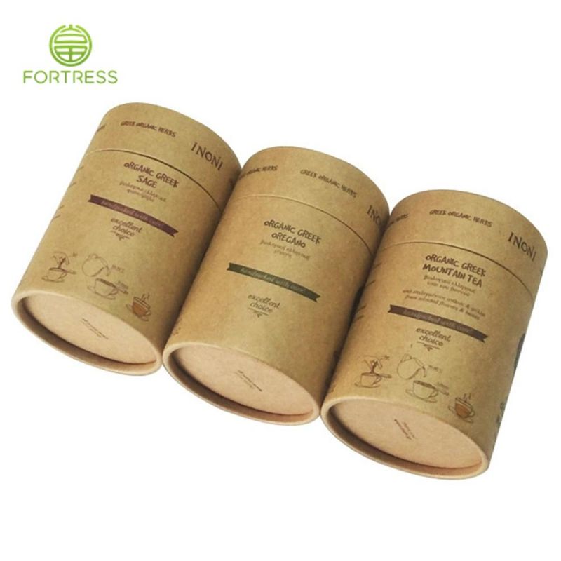 Packaging Cardboard Paper Tube for Candy with PVC Window