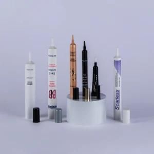 Plastic Cosmetic Tube with Needle Noze Tip and Bullet Cap for Concealer