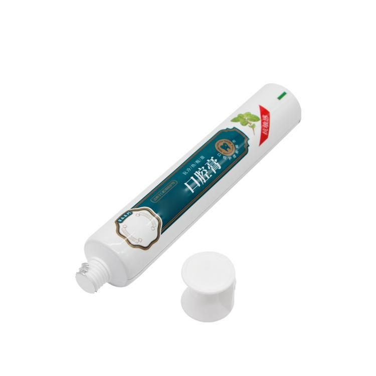 Custom Packaging Personalized Aluminum Plastic Squeeze Toothpaste Tube