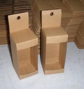 Kraft Paper Box with Hanger and Hole