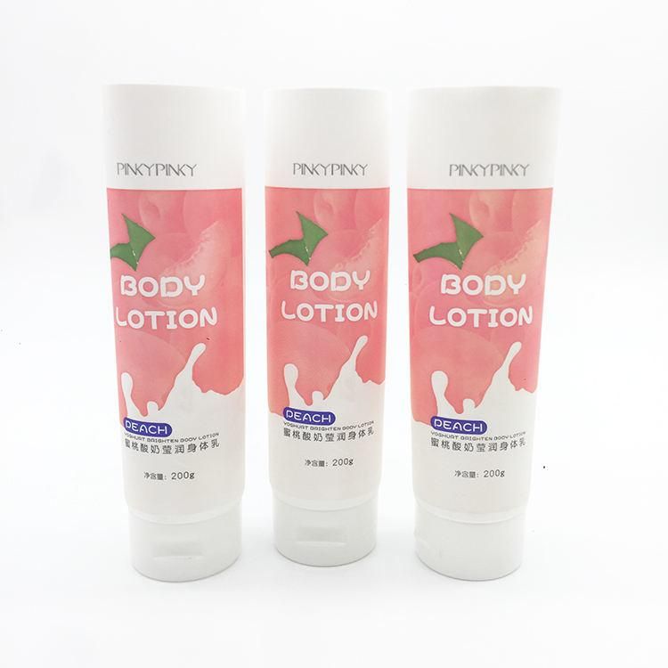 Custom Colorful Cosmetic Packaging Soft Empty Bb Hand Cream Eco-Friendly Straw Plastic Cosmetic Tube