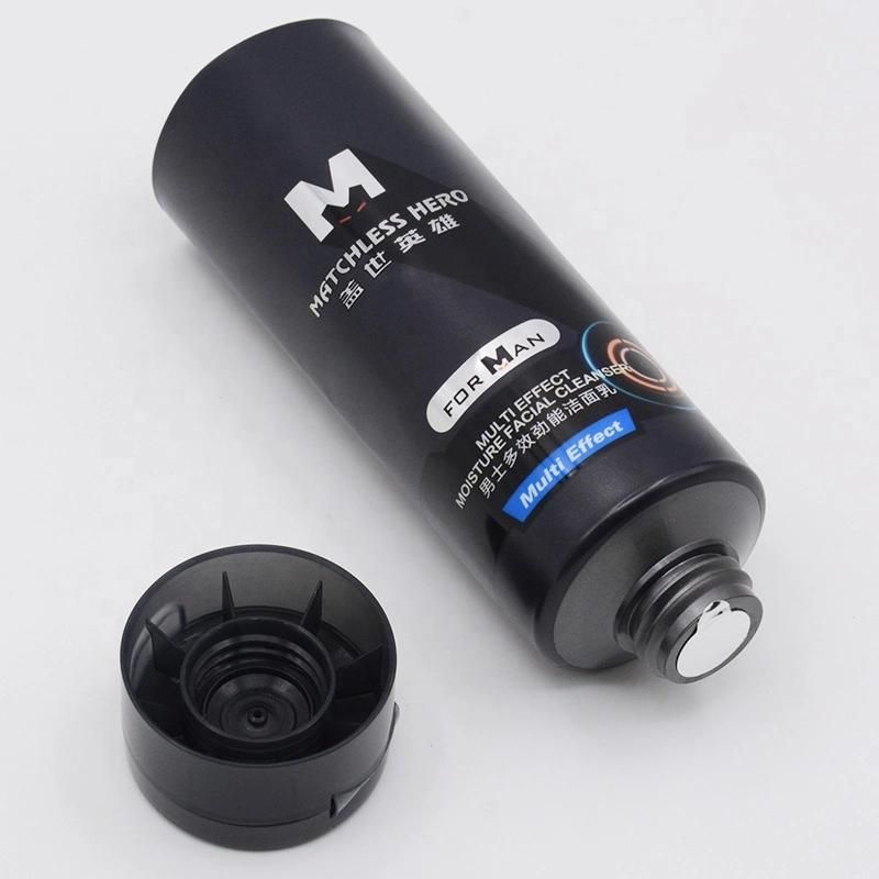 Multi-Effect Moisture Matte Black Toothpaste Packaging Polyfoil Laminate Tube