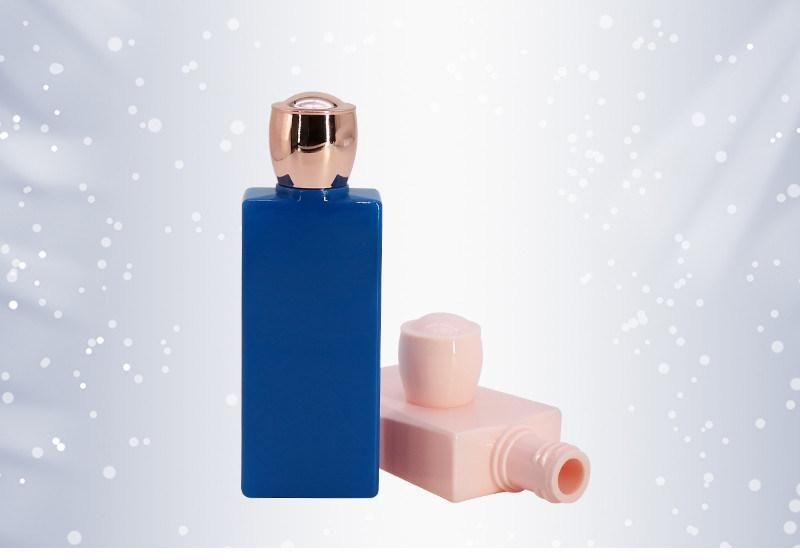 Cosmetic Packaging Blue Pink Plastic 50ml 60ml Cute Hotel Shampoo Bottle