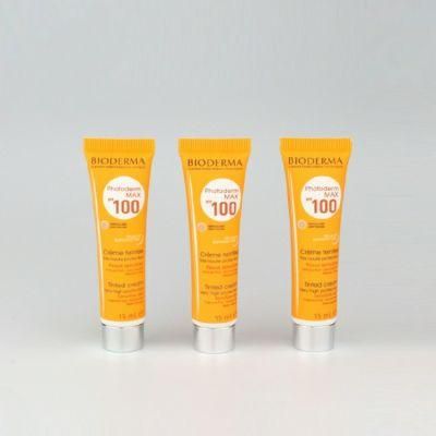 Sunscreen UV Protect Cosmeceutical Long Nozzle Empty Squeeze Cosmetic Packaging Cosmetics Plastic 3oz 4oz 5oz Gradient Tube