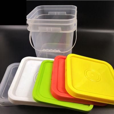 Multi-Function Square Shaped Popular Design Plastic Buckets