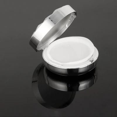 Manufacturer Luxury 15g Diamond Shape Round Empty Plastic Bb Cushion Case with LED Light