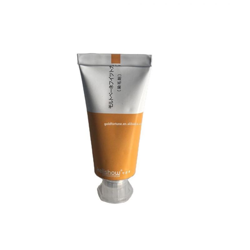 Portable Mini Hand Cream Cosmetic Aluminium Tube with Octagon Cap