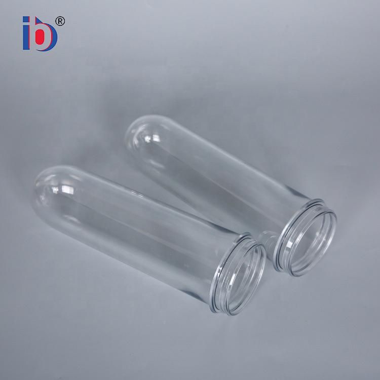 2021 High Transparency 105g Pet Preform Tube Price Plastic Bottle for Edible Oil Bottle