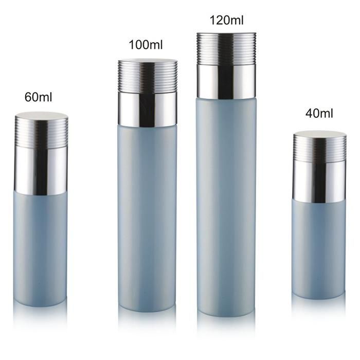 Winpack Popular Product Empty 50ml Glass Cosmetic Cream Jar with Shiny Silver Cap Wholesale