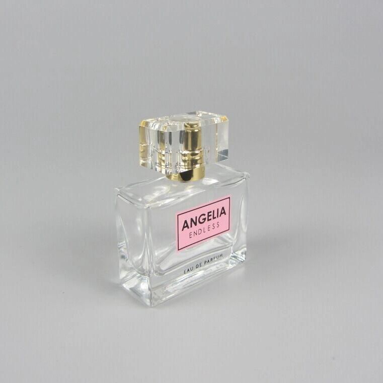 Luxury 30ml Clear Empty Refillable Perfume Glass Spray Bottle