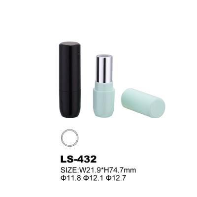 Gold Empty Lipstick Tube Free Sample Round Shape Lipstick Container