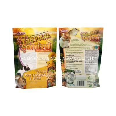 Recycling Wholesale Customised Food Packaging Flexible Stand up Pouch with Zipper