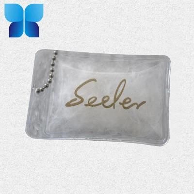 PVC Eco-Friendly Customized Inflatable Tea-Leaf Feather Down Label for Display