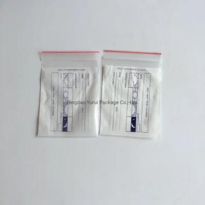 LDPE Plastic Zip Lock Medicine Envelope Tablet Dispensing Bags