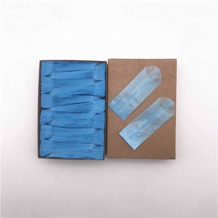 blue Tiny Waxtex Waxed Paper Bags