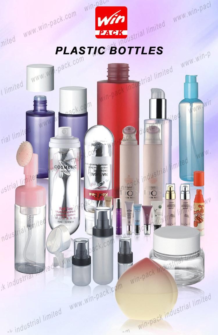 2020 Hot Seller Unique Shape Plastic Bottle 60ml 100ml 150ml 200ml