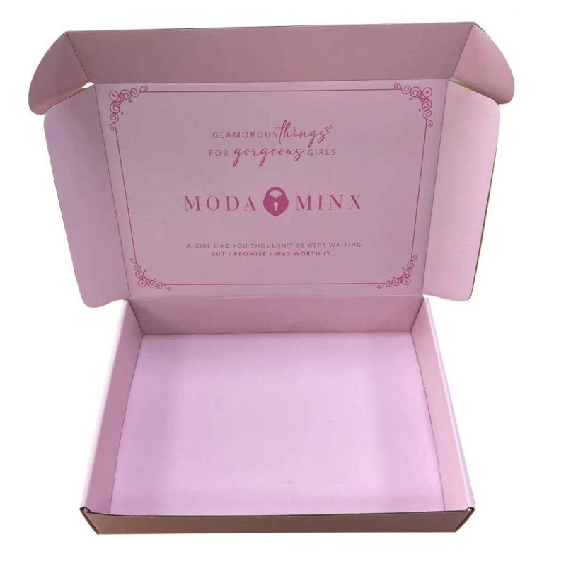 Customized Factory Double Printing Foldable Corrugated Paper Hard Gift Cosmetic Boxes