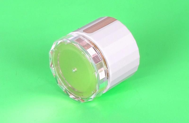 50g High Quality Round Plastic Jar Container Skin Care Cosmetic Cream Jar Plastic Jars with Lid