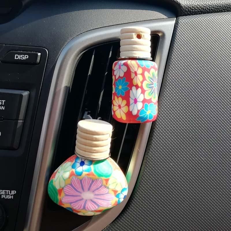 Polymer Clay Car Air Vent Clip Air Freshener in Auto Interior Decoration Car Aroma Diffuser Car Accessories