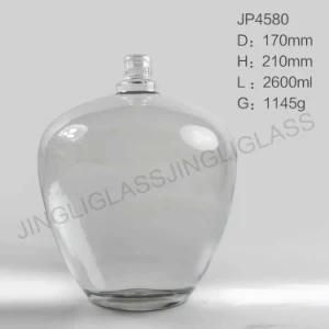 High Quality Empty Large Glass Vodka Wine Bottles, Empty Container Packaging Vodka Bottle